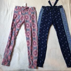 Brand New Justice Jogger Style Dress Pants Duo